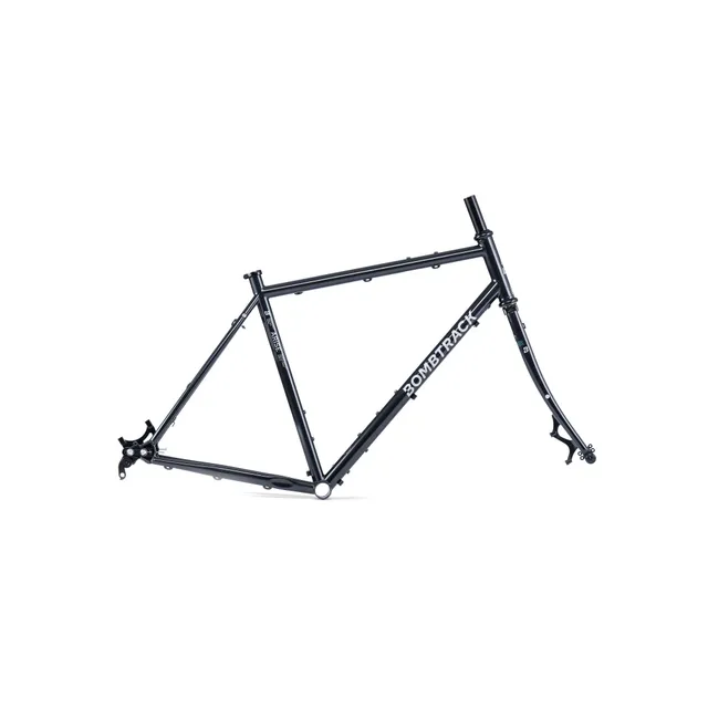 bombtrack-arise-rahmenset-metallic-schwarz-stahlrahmen-mit-gabel-und-steckachsen image 1