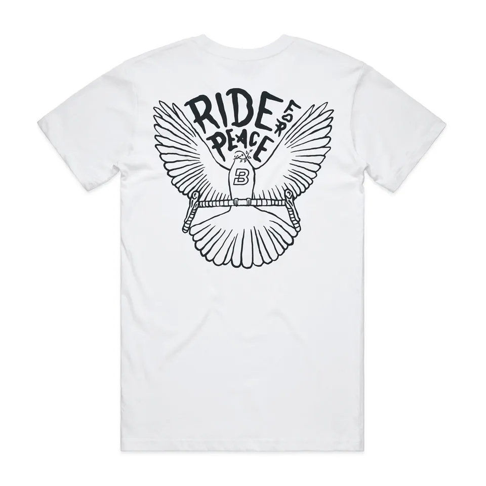 bombtrack-ride-for-peace-t-shirt image 1