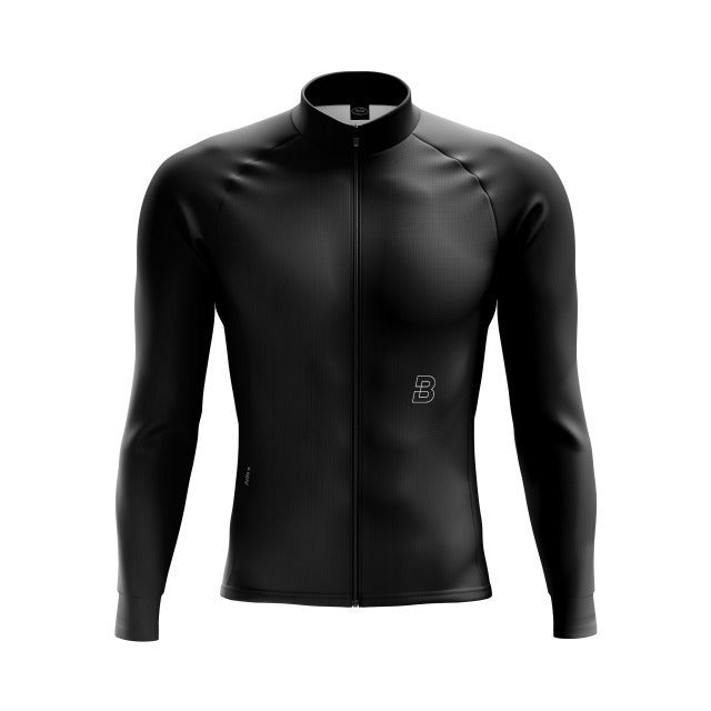 bombtrack-achromatic-langarm-radtrikot-long-sleeve-cycling-jersey image 1