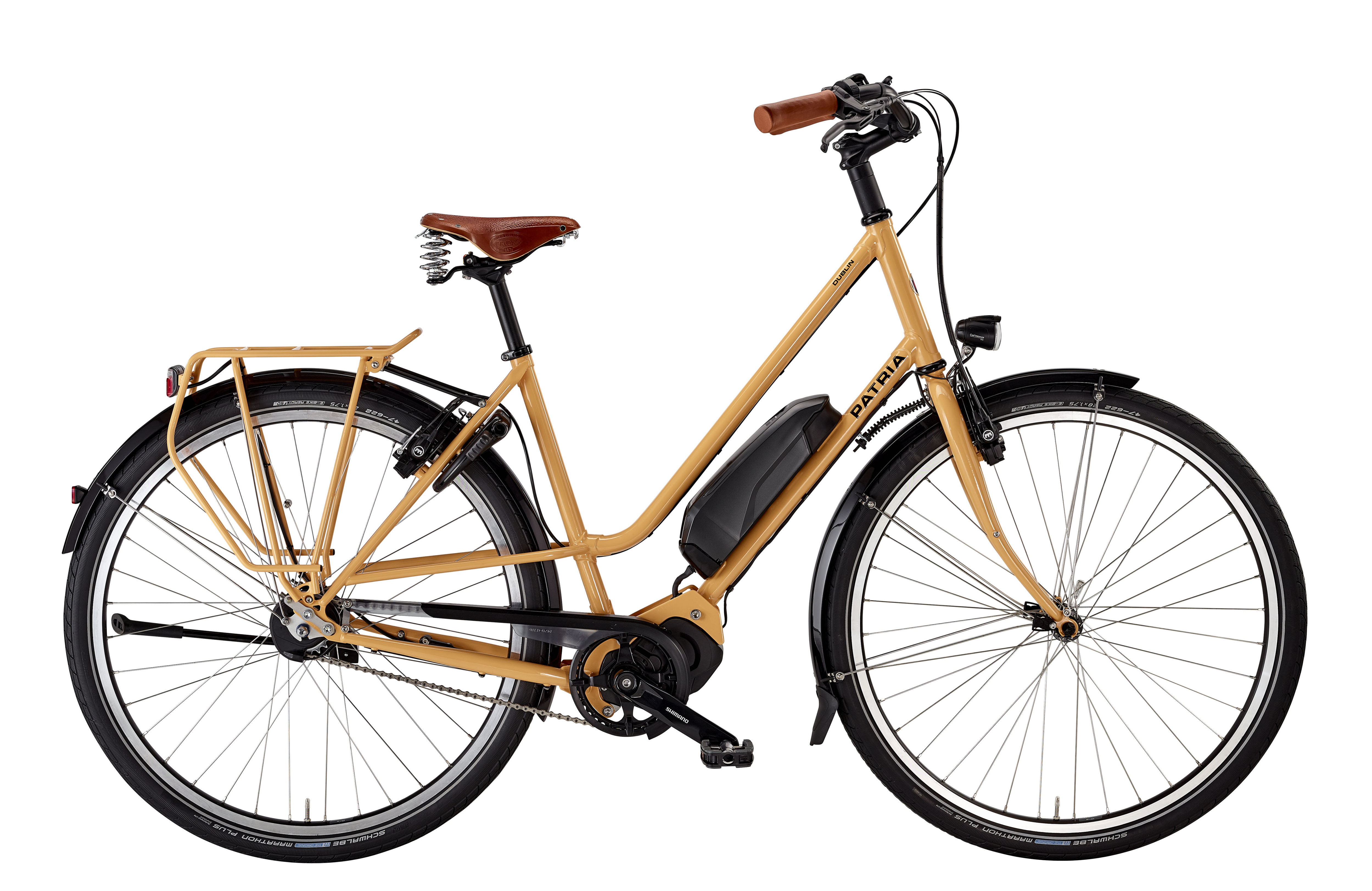 patria-dublin-hybrid-e-bike-klassiker-shimano-steps-riemen-option image 2