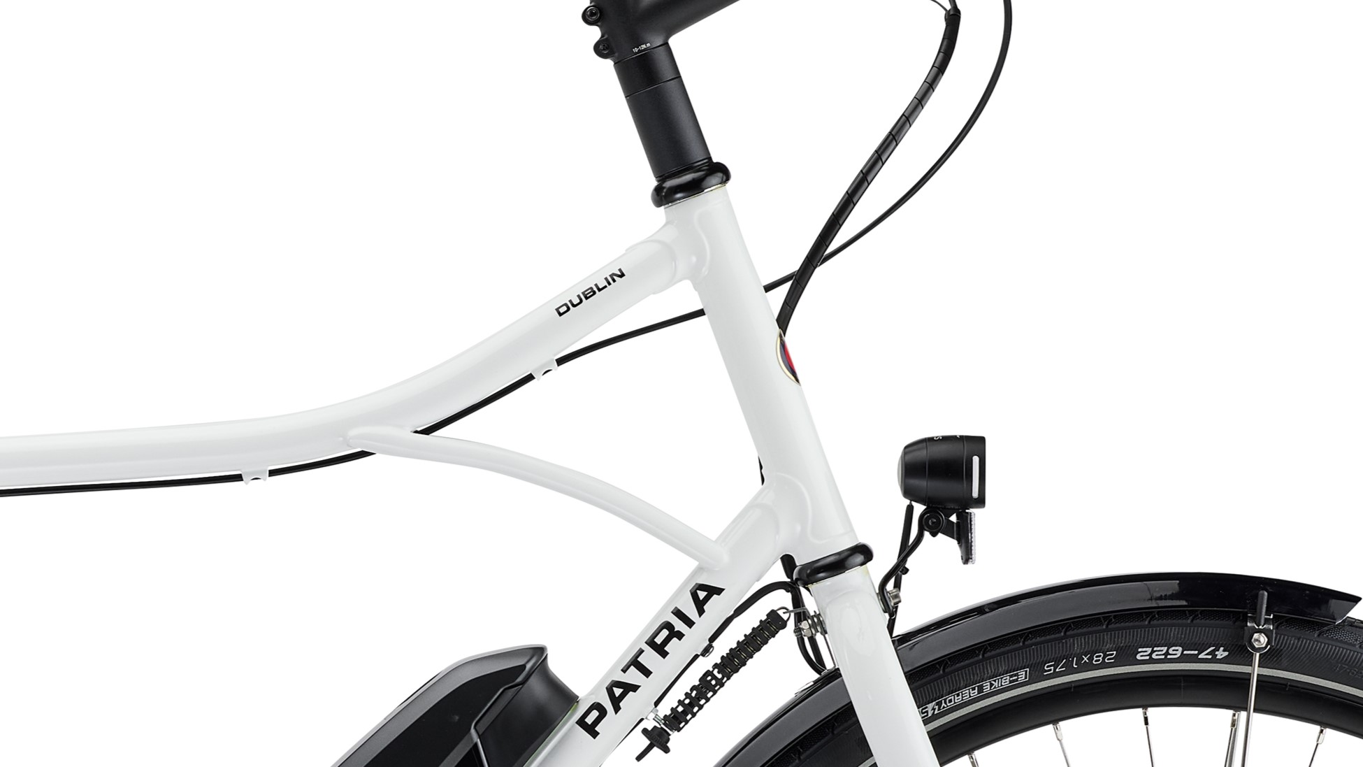 patria-dublin-hybrid-e-bike-klassiker-shimano-steps-riemen-option image 3