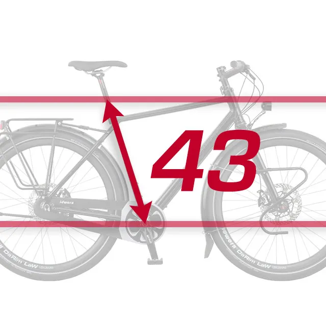 idworx-opinion-trekkingrad-rahmengr-e-43-cm image 1